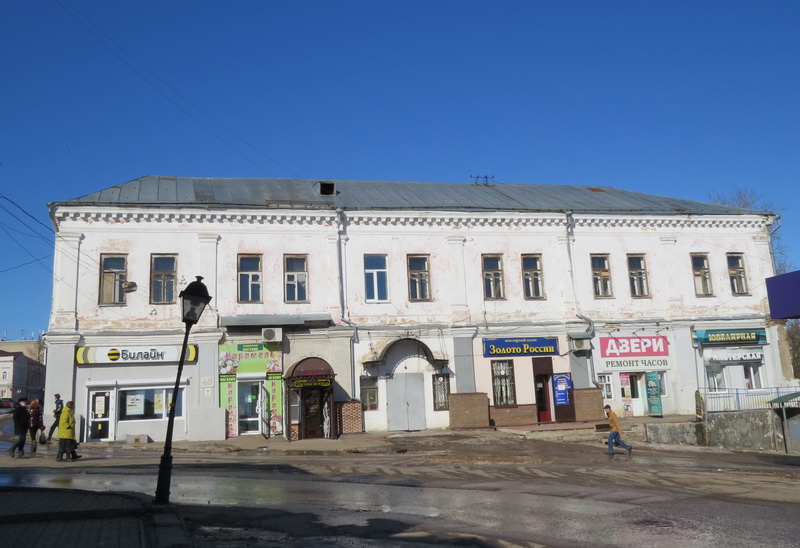 Дом П.И.Подсосова, Арзамас, пл.Соборная, 2